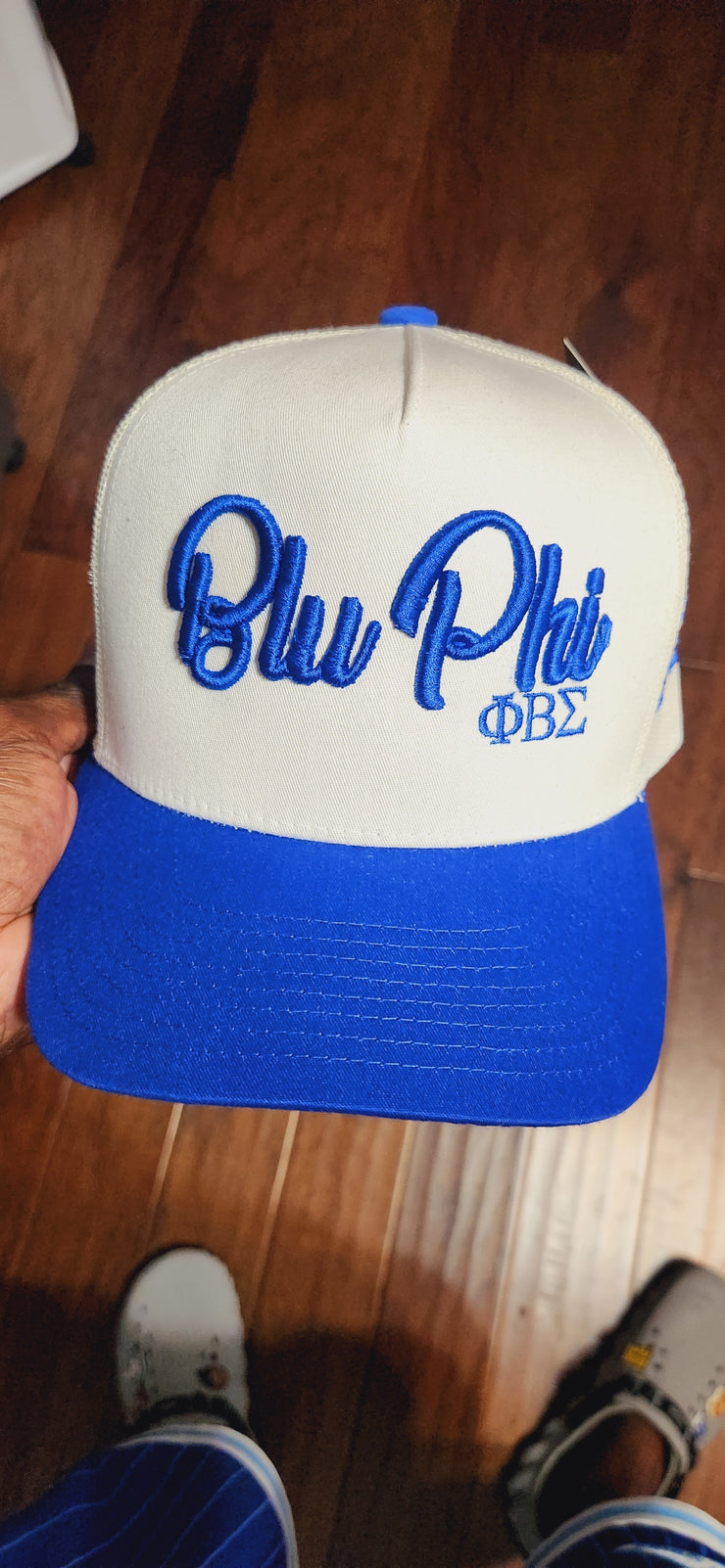 3D Blu Phi Trucker Hat