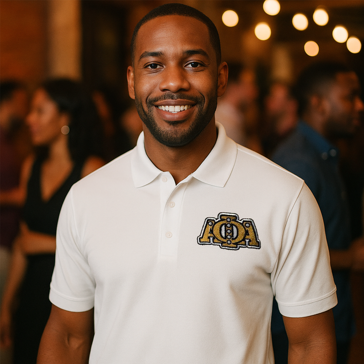 "STDNTUNION" Classic APA Jewel Polo