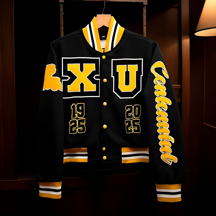 XU Centennial Varsity Satin Jacket (Pre-Order Now)