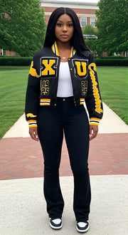 XU Centennial Varsity Satin Jacket (Pre-Order Now)
