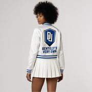 Gentilly’s Very Own – White Satin Bomber (Women’s Fit) PRE-ORDER NOW