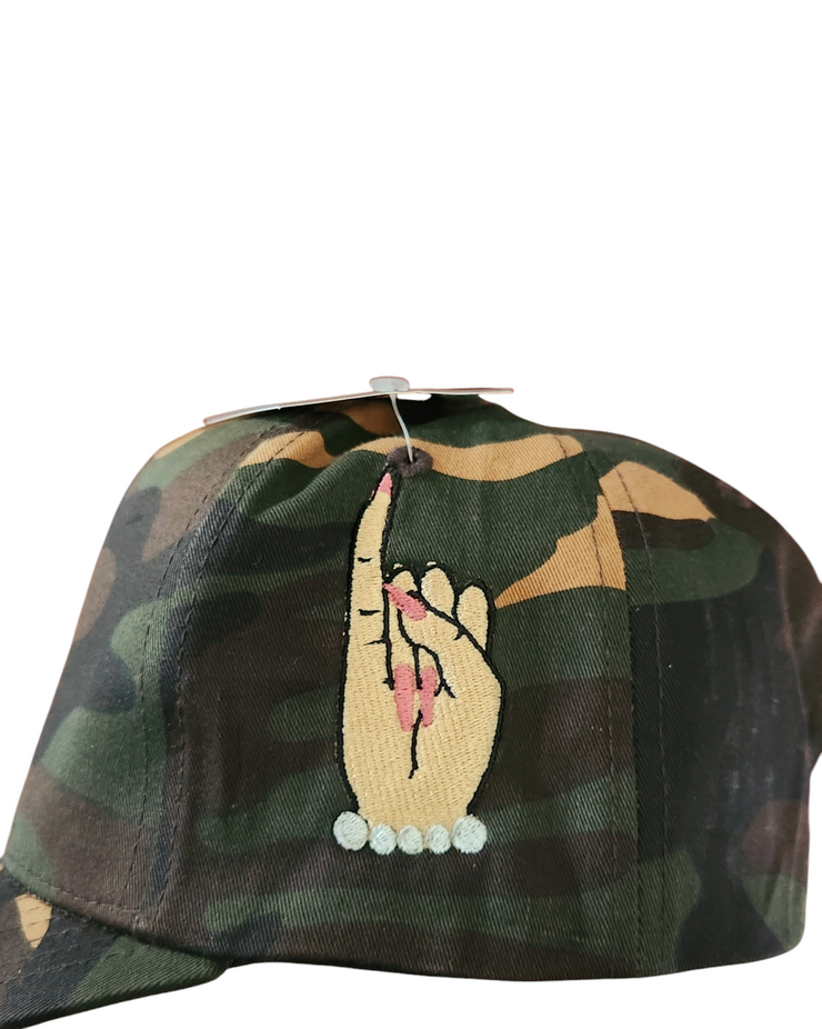 Shield and Pinky Camo HAT