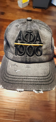 "STDNT UNION" 3D Distressed Alpha Dad Cap