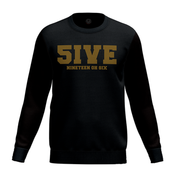 "Stdnt Union" Alpha Phi Alpha Custom Line Number Sweater (Embroidered)