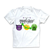 "Stdnt Union" Mardi Gras Emoji Tee