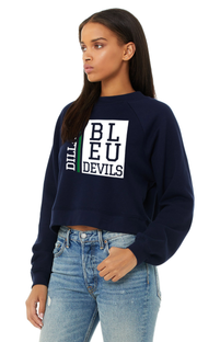 Women's DU Bleu Devil Sweater(Cropped) Pre-Order Now