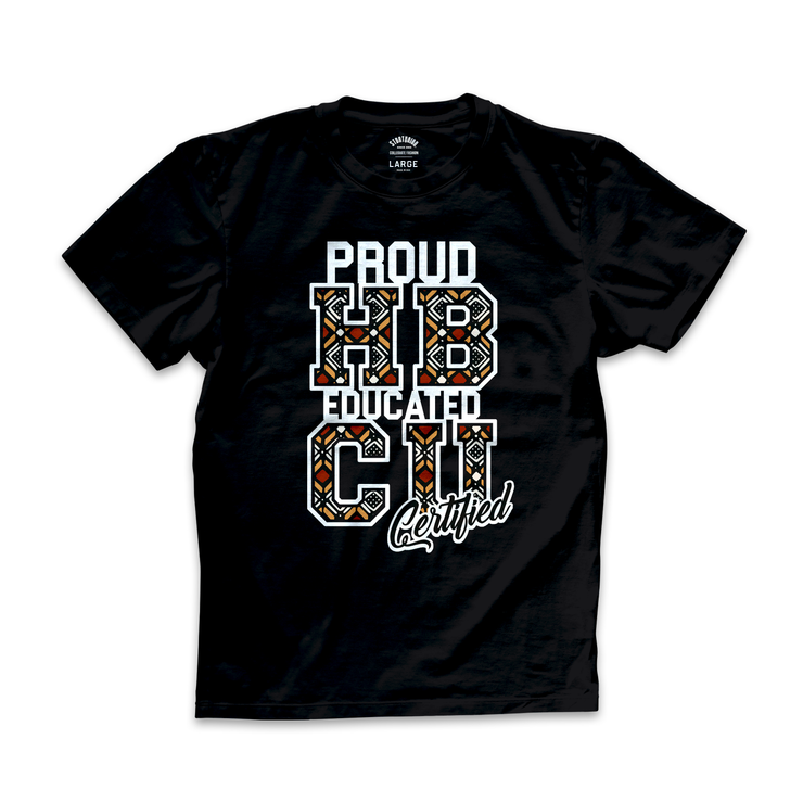 HBCU Black Tee