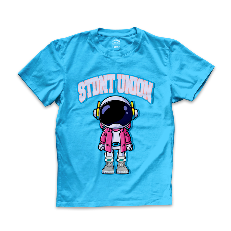 Stewie McFly Short Sleeve (Light Blue)