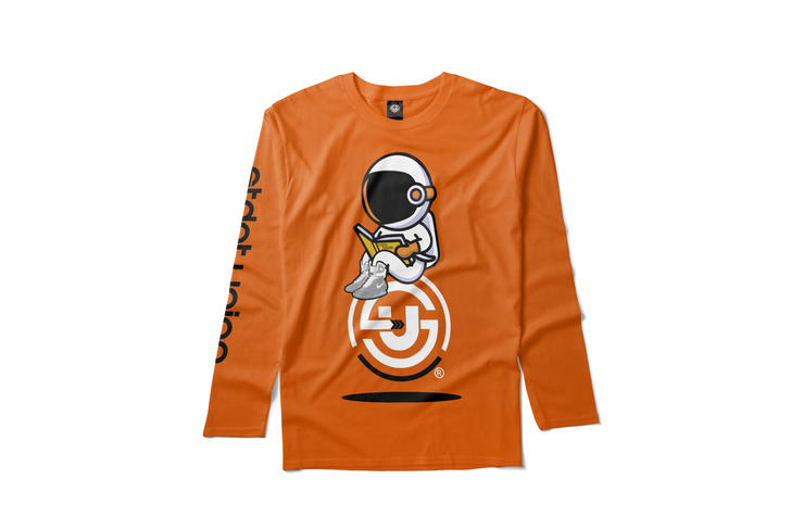 Stewie McFly Long Sleeve (Orange)