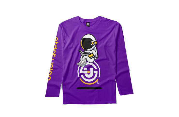 Stewie McFly Long Sleeve (Purple)