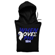 When Doves Phi Hoodie