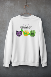 "Stdnt Union" Mardi Gras Emoji Sweater