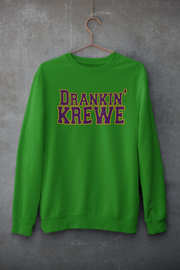 "Stdnt Union" Mardi Gras Drankin' Krewe Sweatshirt