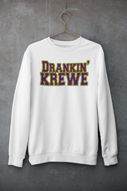 "Stdnt Union" Mardi Gras Drankin' Krewe Sweatshirt