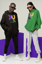 "Stdnt Union" XULA Mardi Gras Hoodie