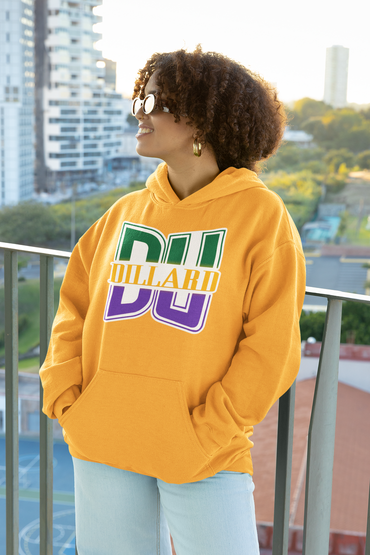 "Stdnt Union" DU Mardi Gras Hoodie